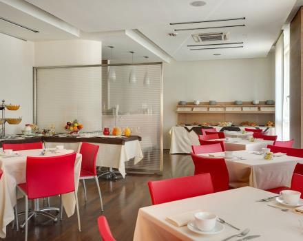 Enjoy a rich breakfast buffet at the BW Hotel San Maco in Siena